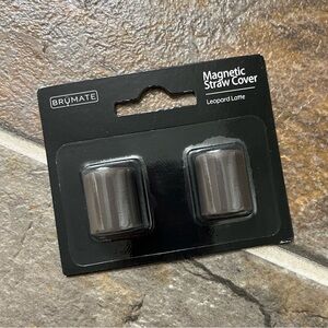 BrüMate Limited Edition Leopard Latte Straw Covers